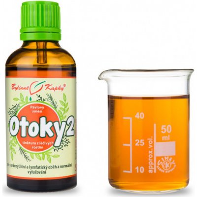 Bylinné kapky Pavlovy bylinné kapky Otoky II tinktura 50 ml – Hledejceny.cz