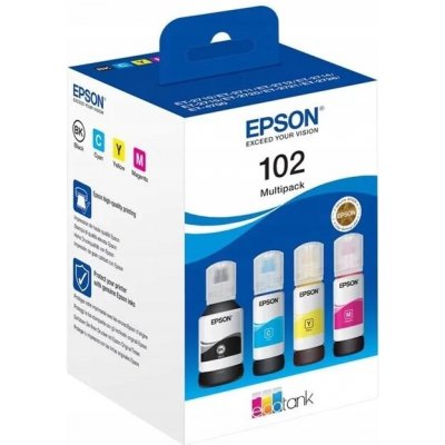 Inkoust Epson 102 CMYK - originální – Hledejceny.cz