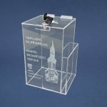 Kasička pokladnička 150x150x250 mm na zámek – Hledejceny.cz