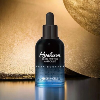 Cell By Cell Hyarulon Dual water Ampoule skin booster vysoce hydratační pleťové sérum 50 ml – Zboží Dáma
