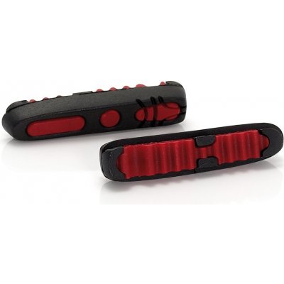 XLC BS-X04 gumičky černo/červené 55mm 2 páry – Zboží Dáma