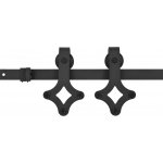 vidaXL Sada příslušenství pro 183 cm ocelová černá – Zboží Mobilmania