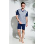 Taro Roman 001 pyžamo krátké tmavě modrá – Zboží Dáma