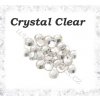 Broušené kamínky Crystal Clear SS6 50 ks
