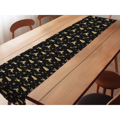 Walia Kuchyňský běhoun ZLATÉ VÁNOCE 45x140 cm – Zbozi.Blesk.cz