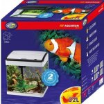 Aqua Nova NT-32 akvarijní set bílý ohýbané sklo 32 l – Zboží Dáma