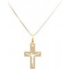 Přívěsky Beny Jewellery Zlatý Přívěsek Kříž 7151711