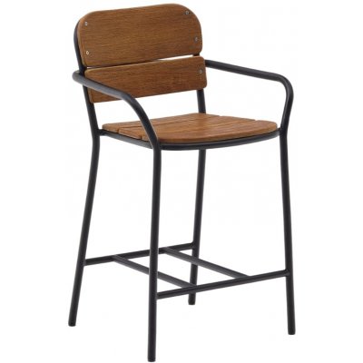 Kave Home Algueret 65,5 cm hnědá – Zboží Dáma