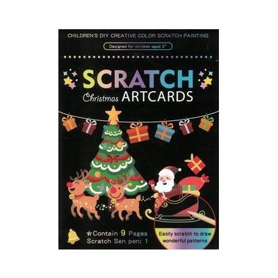 Obrázek škrabací Mark 9 ks 11 vánoce – Zbozi.Blesk.cz