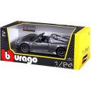 Bburago Porsche 918 Spyder Metallic šedá 18 21076 1:24