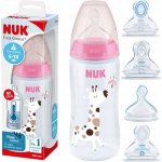 Nuk FC plus láhev s kontrolou teploty 1ks béžová 300ml – Zboží Dáma