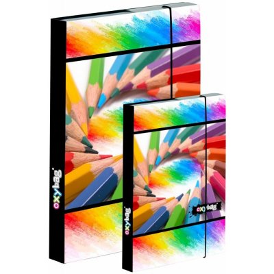 oxybag Box na sešity A4 a A5 Pastelky – Zboží Mobilmania