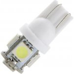 T10 led žárovka 5 smd DC12V Bílá – Hledejceny.cz