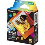 Fujifilm Instax Square film 10ks Rainbow – Zboží Živě