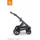 Stokke Trailz Terrain podvozek Black Černý/Hnědá rukojeť