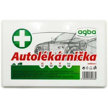 Autolékárnička Agba, plastová, 182/2011