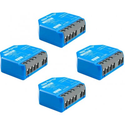 Shelly 1 Gen4 4ks balení spínací modul 1x 16A (WiFi, Bluetooth, Zigbee, Matter) SHELLY-1-Gen4-4-PACK – Zboží Živě