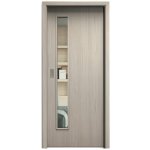 Sapeli Elegant Komfort M60 posuvné borovice bílá 70 x 210 cm Čiré sklo – Hledejceny.cz