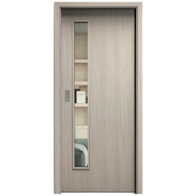 Sapeli Elegant Komfort M60 posuvné borovice bílá 70 x 210 cm Čiré sklo – Hledejceny.cz
