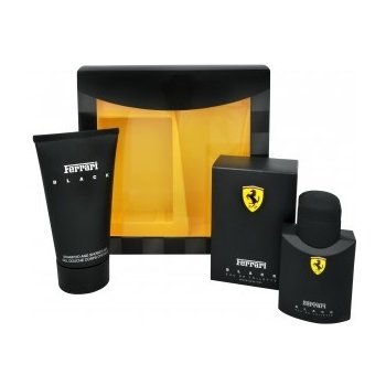 Ferrari Black EDT 75 ml + sprchový gel 150 ml dárková sada