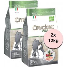 Crockex Wellness Adult Chicken & Rice 2 x 12 kg