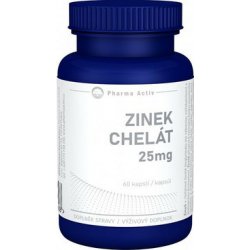 Pharma Activ Zinek chelát 25 mg 60 kapslí