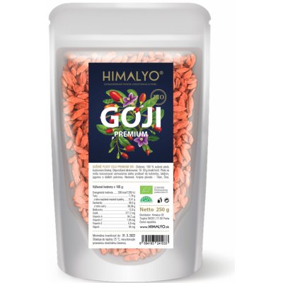 Himalyo bio Goji Kustovnice čínská Premium 500 g – Hledejceny.cz