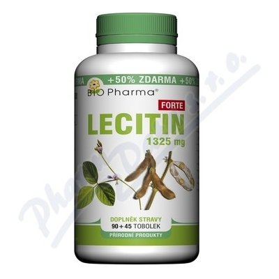 BIO-Pharma Lecitin Forte 1325 mg 90+45 tob.