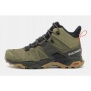 Salomon X Ultra 4 Mid Wide Gtx M L41739900 deep lichen green peat kelp