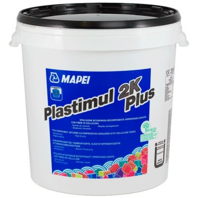 MAPEI Plastimul 2K Plus A+B bitumenová izolace 30kg – HobbyKompas.cz
