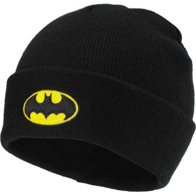 Warner Bros BATMAN STREET HAT dětská zimní čepice černá – Zboží Dáma