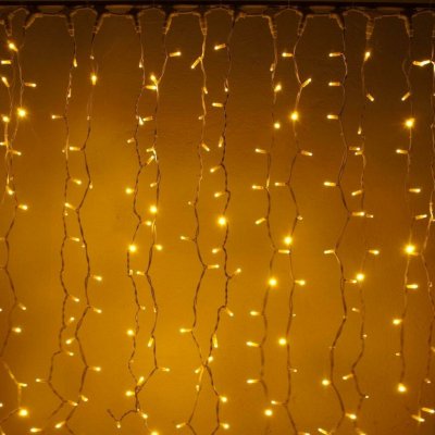 DecoLED Světelný závěs DecoLED, 1x7 m, teplá bílá, 600 diod, IP67 CLNX0107W – Hledejceny.cz
