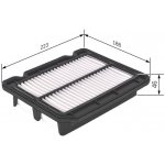 BOSCH F 026 400 043 Vzduchový filtr (F026400043) – Hledejceny.cz