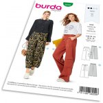 Střih Burda 6250 - Volné kalhoty, kapsáče – Sleviste.cz