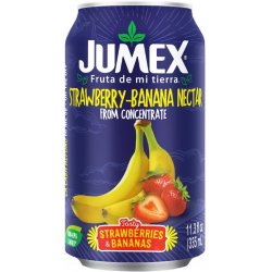 JUMEX PLECHOVKA JAHODA + BANÁN 335 ml