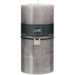 Válcová hnědo šedá svíčka XL - 10*10*20 cm - J-Line by Jolipa – Hledejceny.cz