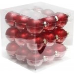 J&M Home International LTD. Koule sklo 6cm/27ks antik červená – Hledejceny.cz