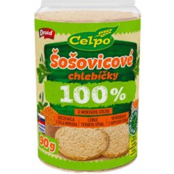 Celpo Celozrnné chlebíčky čočkové s mořskou solí 90 g