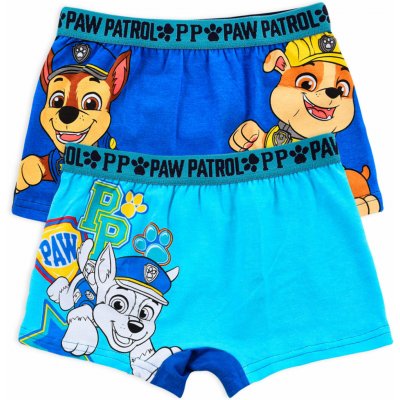 Chlapecké boxerky Paw Patrol Heritage balení 2 ks modré – Sleviste.cz