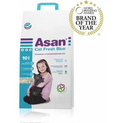 Asan Cat Fresh Blue 10 l – Zboží Mobilmania