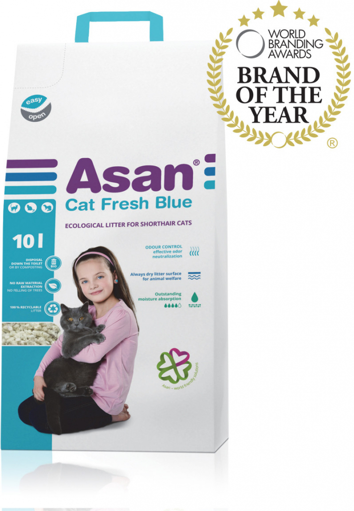 Asan Cat Fresh Blue 10 l