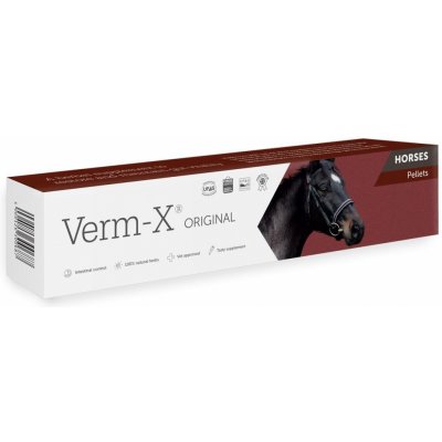 Verm-X Přírodní pelety proti střevním parazitům pro koně 250 g