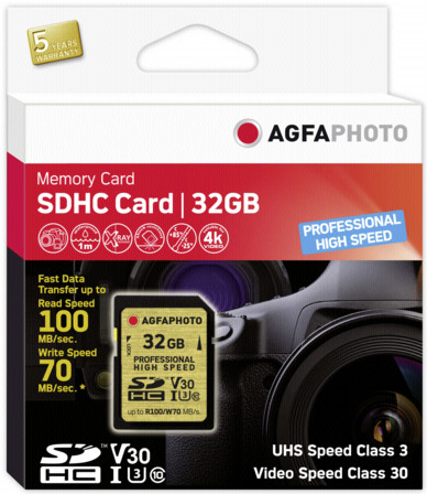 AgfaPhoto SDHC 32 GB 10605