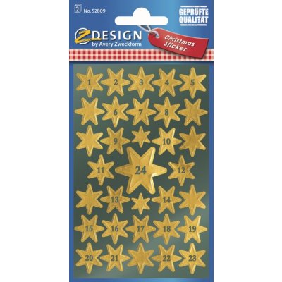 Avery Zweckform Z-design 52809 Vánoční samolepky – Hledejceny.cz