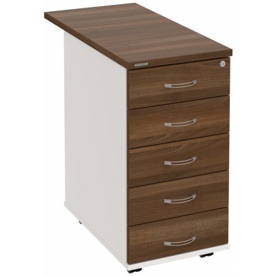 Hobis K 35 C N 80 5 zásuvek léta napříč 80 cm ořech bílá – Hledejceny.cz