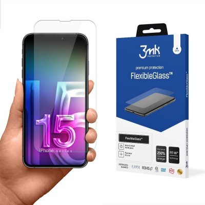3mk FlexibleGlass pro Apple iPhone 15 - 5903108661089 – Zboží Živě