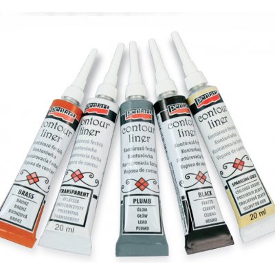 Konturovací barva Pentart 20 ml brass – Zboží Dáma