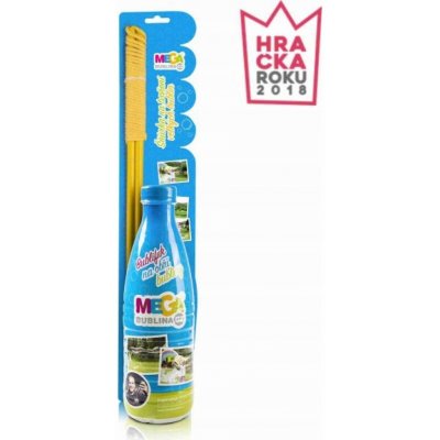 MEGABUBLINA Sada na velké bubliny XL bublinová směs 1 litr + velká šňůra – Hledejceny.cz