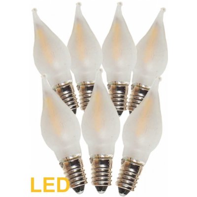 ElektroSkalka Žárovky E-10 34V LED Filament pro 7x34V svícen 7ks, matné (1ks) – Hledejceny.cz
