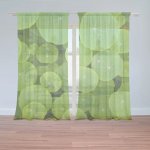 Sablio Záclony Listy leknínu: 2ks 150x250cm – Hledejceny.cz